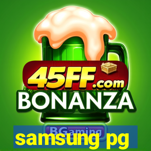 samsung pg